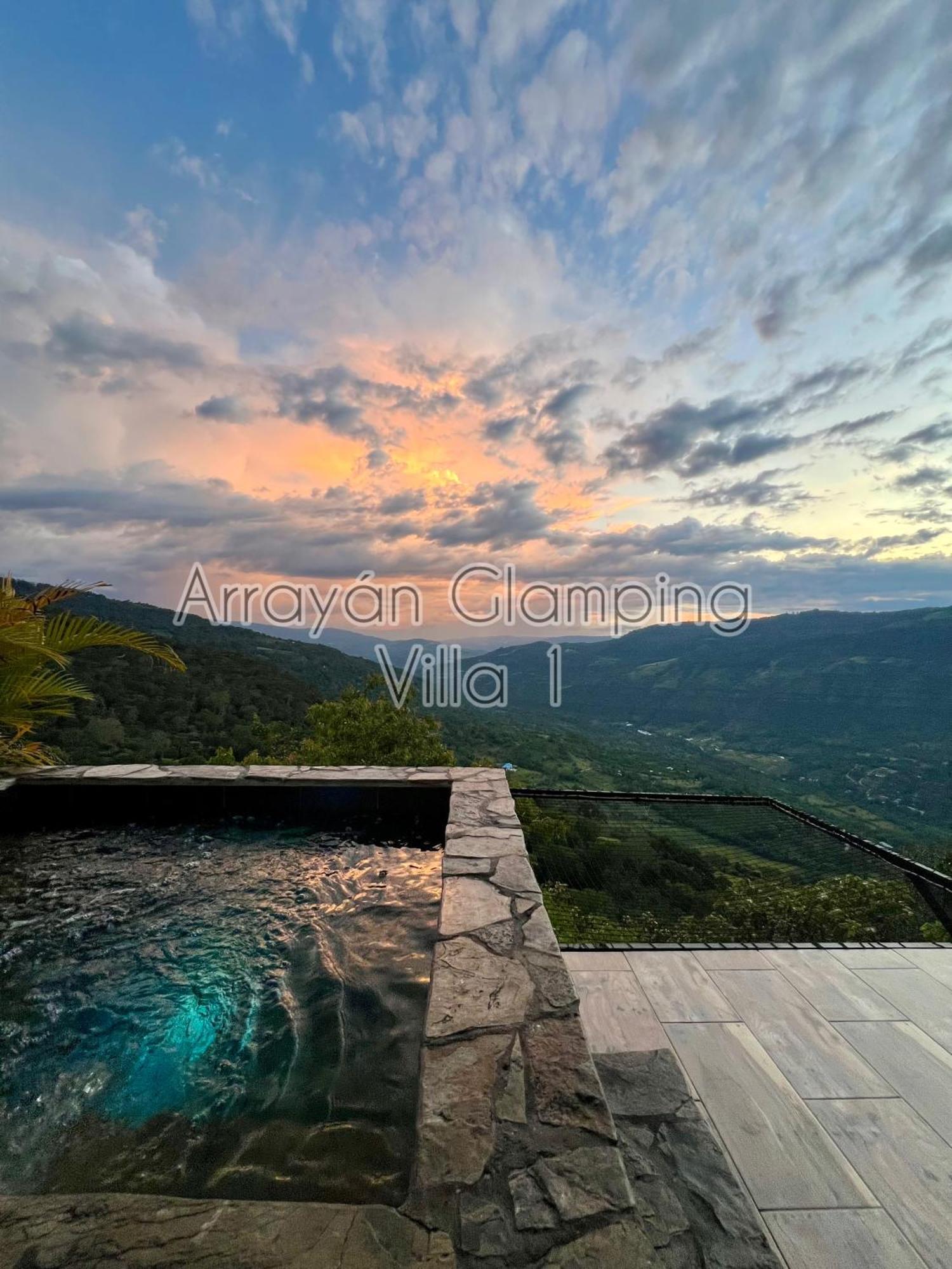 Arrayan Glamping Villa 1 圣希尔 外观 照片